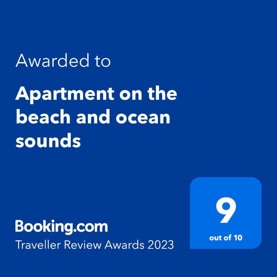 Apartment On The Beach And Ocean Sounds Fasnia Luaran gambar
